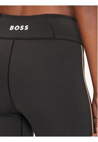 BOSS - Boss Legginsy Energa 50520070 Czarny Slim Fit. Kolor: czarny. Materiał: syntetyk #5