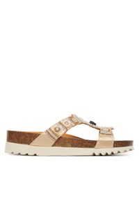 Klapki Scholl. Kolor: złoty #1