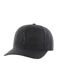 47 Brand - Czapka z daszkiem New York Yankees - Snapback - MVP Woolblend - Regulowana. Kolor: czarny. Styl: sportowy
