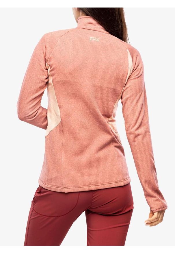DIRECT ALPINE - Bluza bez kaptura damska Direct Alpine Etna Lady. Typ kołnierza: bez kaptura. Kolor: różowy. Sezon: zima. Sport: narciarstwo