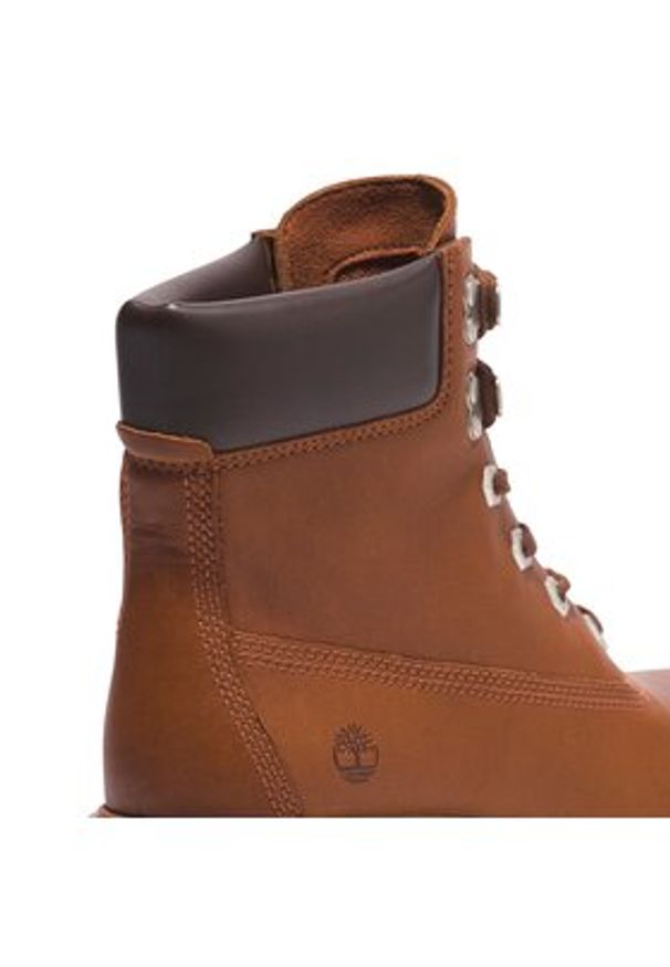 Timberland Trzewiki Carnaby Cool 6In TB0A5YWGF131 Brązowy. Kolor: brązowy. Materiał: skóra
