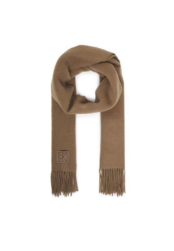 Szalik Calvin Klein. Kolor: beżowy