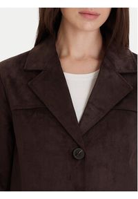 only - ONLY Płaszcz przejściowy Tulip 15356927 Brązowy Standard Fit. Kolor: brązowy. Materiał: skóra #2