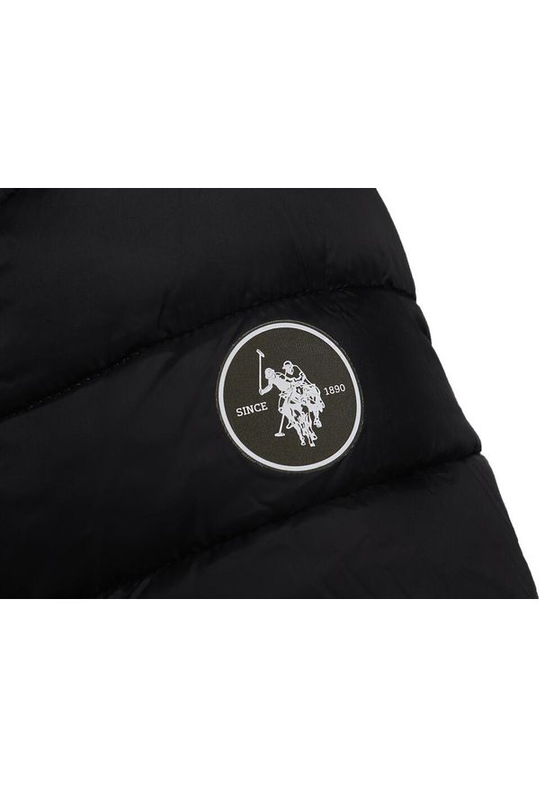 U.S. Polo Assn - Kurtka męska dwustronna z kapturem U.S POLO ASSN.. Typ kołnierza: polo, kaptur. Kolor: wielokolorowy, czarny, zielony
