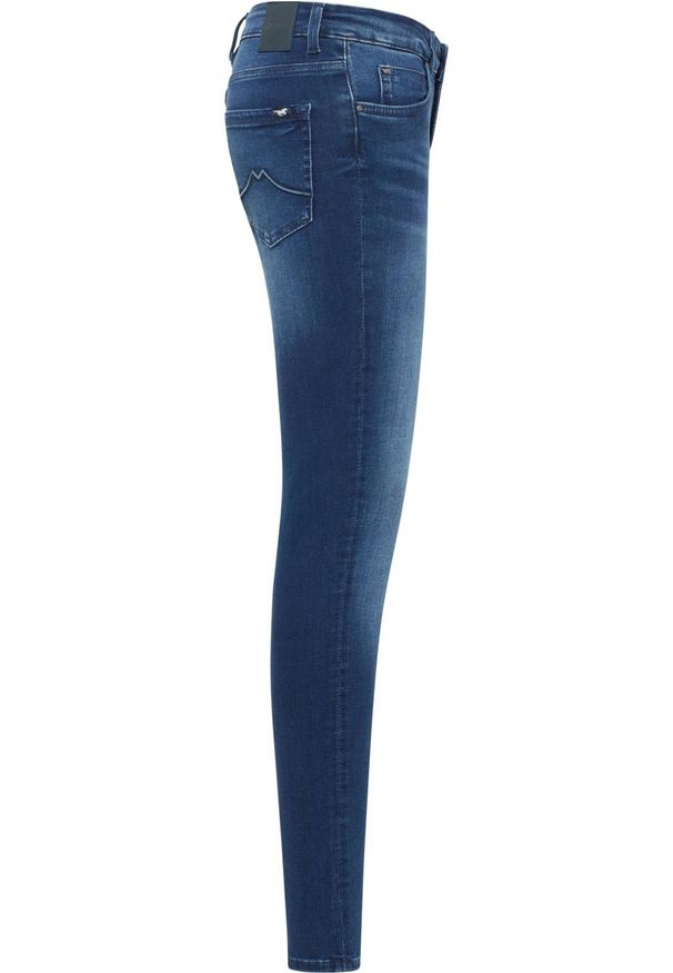 Damskie Spodnie Jeansowe Mustang Style Shelby Skinny Denim Blue 1015975 5000 742