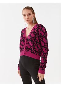 Pinko Kardigan Pony 101576 A11F Kolorowy Relaxed Fit. Materiał: syntetyk. Wzór: kolorowy #3