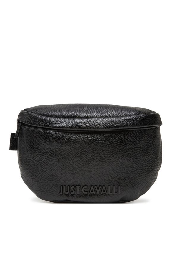 Saszetka nerka Just Cavalli. Kolor: czarny