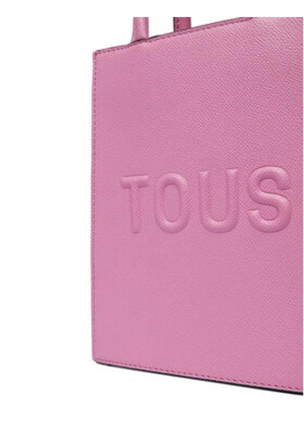 Tous - TOUS Torebka MINI BOLSO POP TOUS BRENDA 2002105913 Różowy. Kolor: różowy. Materiał: skórzane