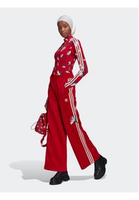 Adidas - adidas Body THEBE MAGUGU HK5211 Czerwony Slim Fit. Kolor: czerwony. Materiał: bawełna #2