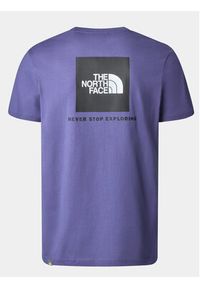 The North Face T-Shirt Redbox NF0A2TX2 Niebieski Regular Fit. Kolor: niebieski. Materiał: bawełna