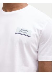 Tom Tailor Denim T-Shirt 1043491 Biały Regular Fit. Kolor: biały. Materiał: bawełna