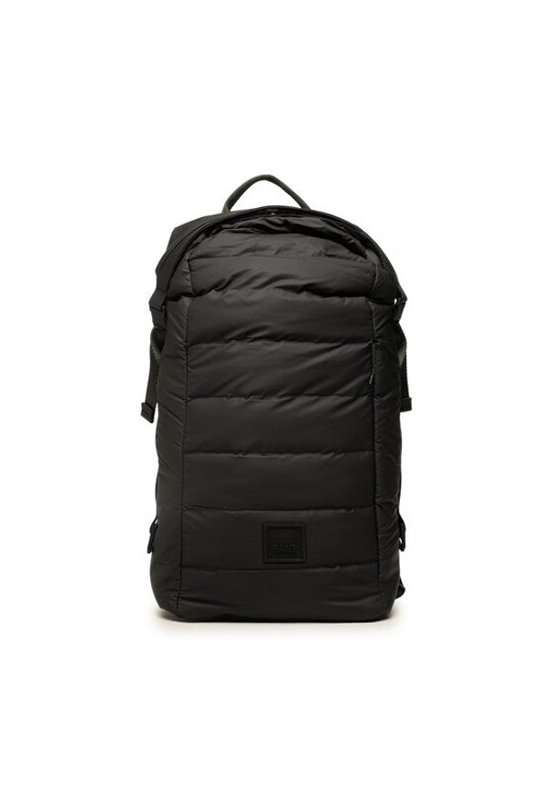 Rains Plecak Loop Backpack 12140 Czarny. Kolor: czarny. Materiał: materiał