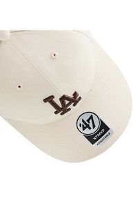 47 Brand Czapka z daszkiem Los Angeles Dodgers B-MVPSP12WBP-NTG Beżowy. Kolor: beżowy. Materiał: materiał #3