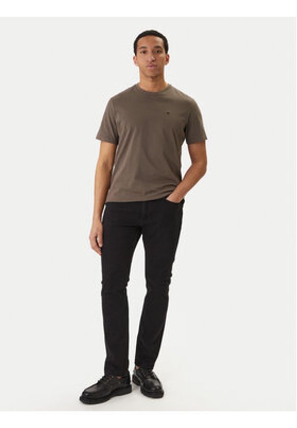 Calvin Klein Jeans Jeansy LV04RF925G Czarny Slim Fit. Kolor: czarny