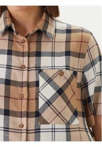 Barbour Koszula Fern LSH1744BR37 Beżowy Regular Fit. Kolor: beżowy. Materiał: syntetyk #2