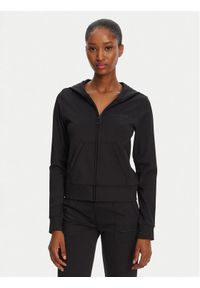 Juicy Couture Bluza Active JCSAS125401 Czarny Slim Fit. Kolor: czarny. Materiał: syntetyk