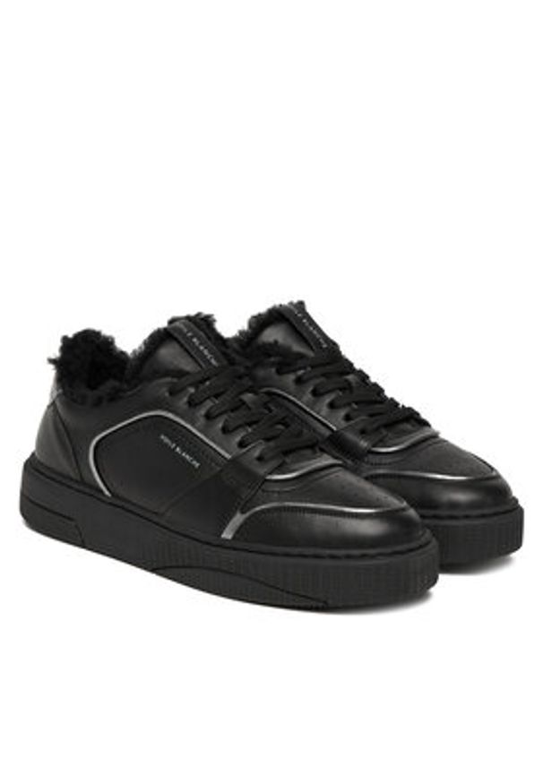 Voile Blanche Sneakersy 2019474-01 Czarny. Kolor: czarny. Materiał: skóra