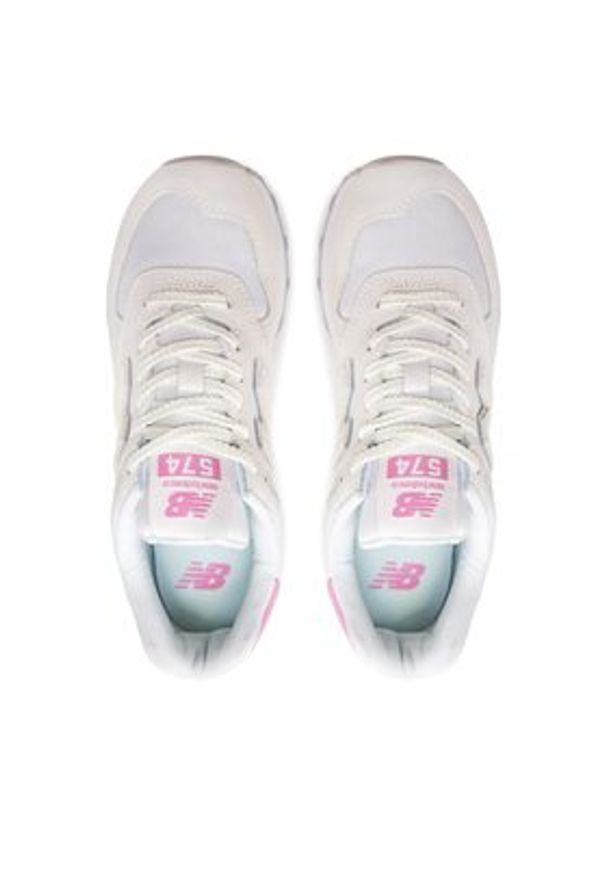 New Balance Sneakersy WL5742BA Écru. Materiał: materiał
