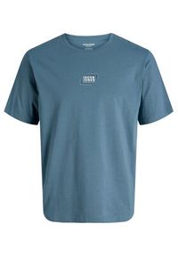 Jack & Jones T-Shirt Corp Graphic 12268415 Niebieski Regular Fit. Kolor: niebieski. Materiał: bawełna #6