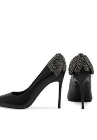 Eva Minge Szpilki OLIVIA-SLT3396-138 Czarny. Kolor: czarny. Materiał: skóra. Obcas: na szpilce #8