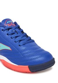 Joma Buty do piłki nożnej Toledo Jr 2504 TOJS2504IN Niebieski. Kolor: niebieski. Materiał: skóra