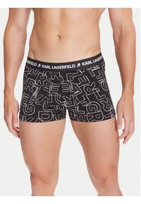 Karl Lagerfeld - KARL LAGERFELD Komplet 3 par bokserek A3M47014 Czarny. Kolor: czarny. Materiał: bawełna