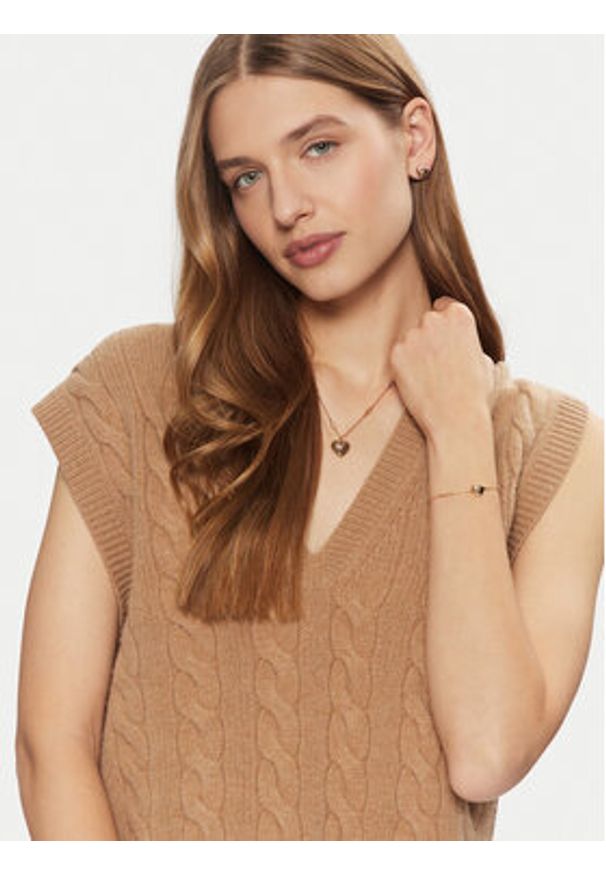 Coach Naszyjnik 37460426 Złoty. Materiał: metalowe. Kolor: złoty