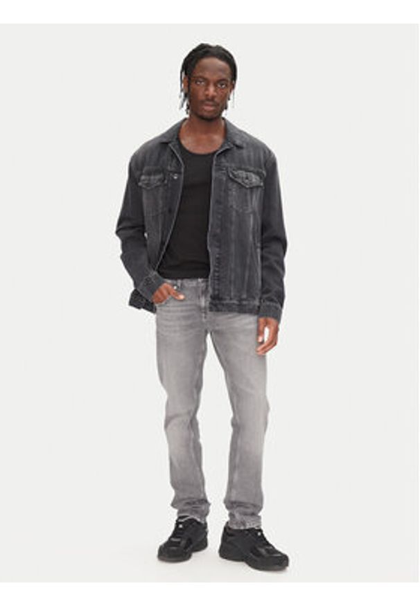 Tommy Jeans Jeansy Scanton DM0DM21379 Szary Slim Fit. Kolor: szary