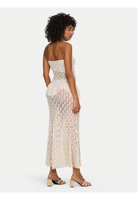 only - ONLY Top Aya 15375823 Kremowy Slim Fit. Kolor: kremowy. Materiał: syntetyk #5