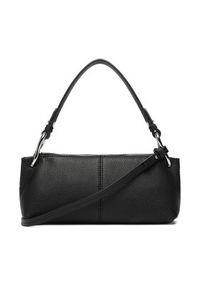 Calvin Klein Torebka Slouchy Leather Small Conv Bag LV04F3659G Czarny. Kolor: czarny. Materiał: skórzane #4