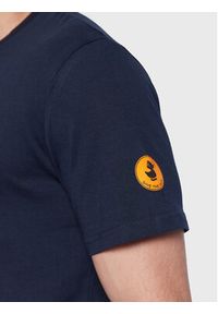 Save The Duck T-Shirt DT1008M PESY15 Granatowy Regular Fit. Kolor: niebieski. Materiał: bawełna #3