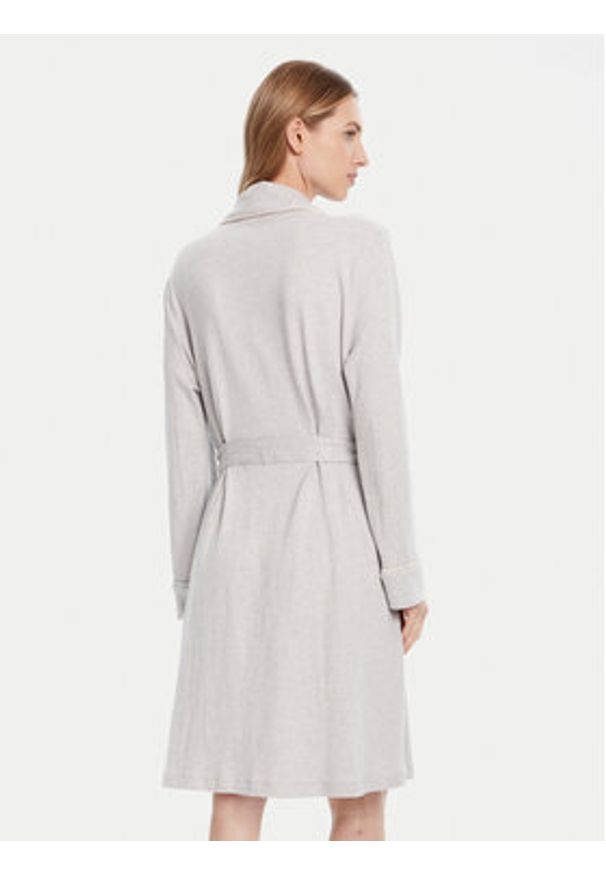 Lauren Ralph Lauren - LAUREN RALPH LAUREN Szlafrok ILN42453 Szary. Kolor: szary. Materiał: bawełna