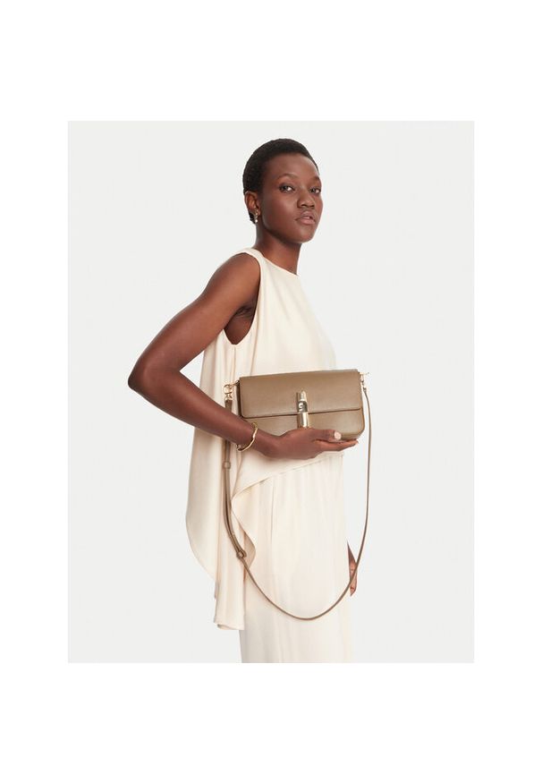 Torebka Furla. Kolor: beżowy