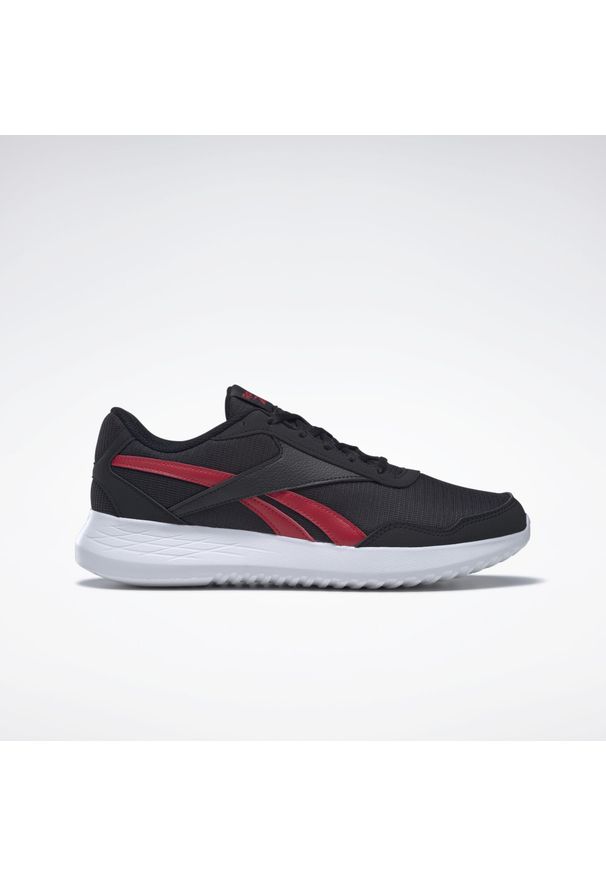 Reebok - Buty do biegania męskie REEBOK ENERGEN LITE siateczka. Kolor: czerwony, biały, wielokolorowy. Sport: bieganie