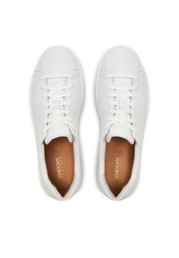 Geox Sneakersy U Spherica Ecub-1 U45GPC 00085 C1000 Biały. Kolor: biały. Materiał: skóra #3