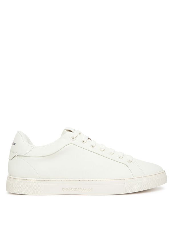 Sneakersy Emporio Armani. Kolor: biały