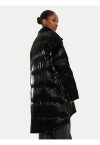 Versace Jeans Couture Płaszcz zimowy 77HASD19 Czarny Loose Fit. Kolor: czarny. Materiał: syntetyk. Sezon: zima