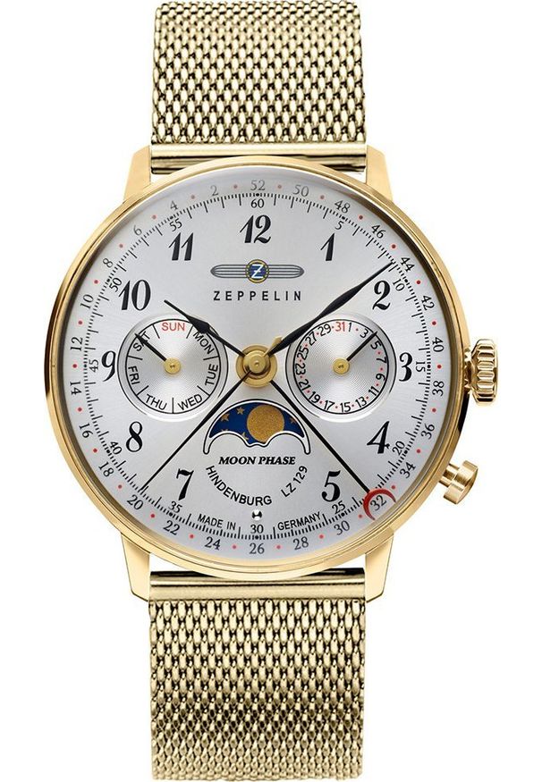 Zegarek Zeppelin Zegarek damski Zeppelin 7039M-1 złoty. Kolor: złoty