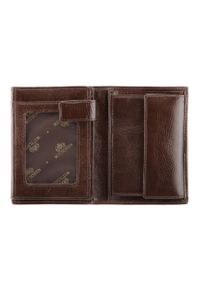 Wittchen - Męski portfel skórzany praktyczny brązowy. Kolor: brązowy. Materiał: skóra #2
