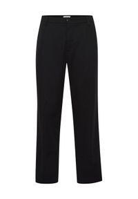 !SOLID - Solid Spodnie materiałowe 21107039 Czarny Regular Fit. Kolor: czarny. Materiał: bawełna