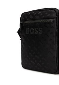 BOSS Saszetka 50541467 Czarny. Kolor: czarny. Materiał: skóra