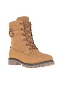 Buty do chodzenia damskie Kamik Winterstiefel Rogue Mid. Wysokość cholewki: za kostkę. Zapięcie: sznurówki. Kolor: brązowy. Materiał: guma, skóra, tkanina. Szerokość cholewki: normalna. Sport: turystyka piesza