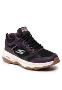 skechers - Skechers Sneakersy Highly Elevated 128206/BKPR Czarny. Kolor: czarny. Materiał: materiał #5