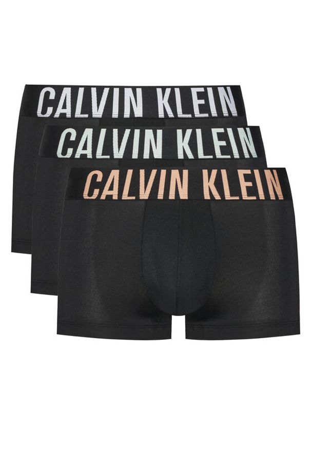 Calvin Klein Underwear Komplet 3 par bokserek 000NB3611A Czarny. Kolor: czarny. Materiał: syntetyk