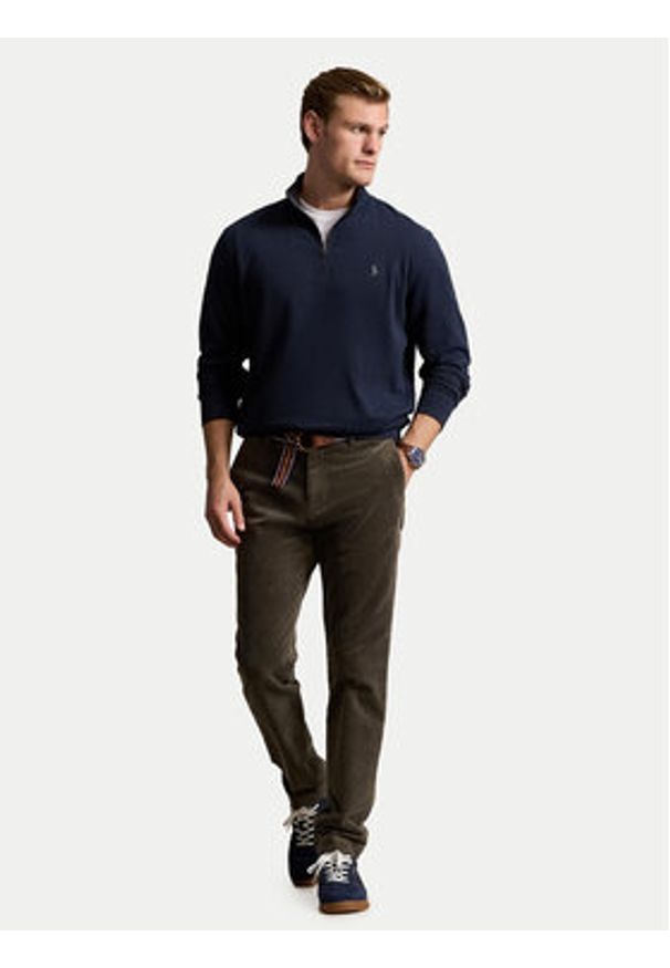 Polo Ralph Lauren Bluza 710812963003 Granatowy Regular Fit. Typ kołnierza: polo. Kolor: niebieski. Materiał: bawełna