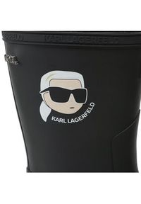 Karl Lagerfeld - KARL LAGERFELD Kalosze KL47073N Czarny. Kolor: czarny #6