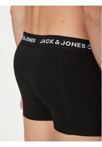 Jack & Jones - Jack&Jones Komplet 3 par bokserek Solid 12254363 Czarny. Kolor: czarny. Materiał: bawełna #6