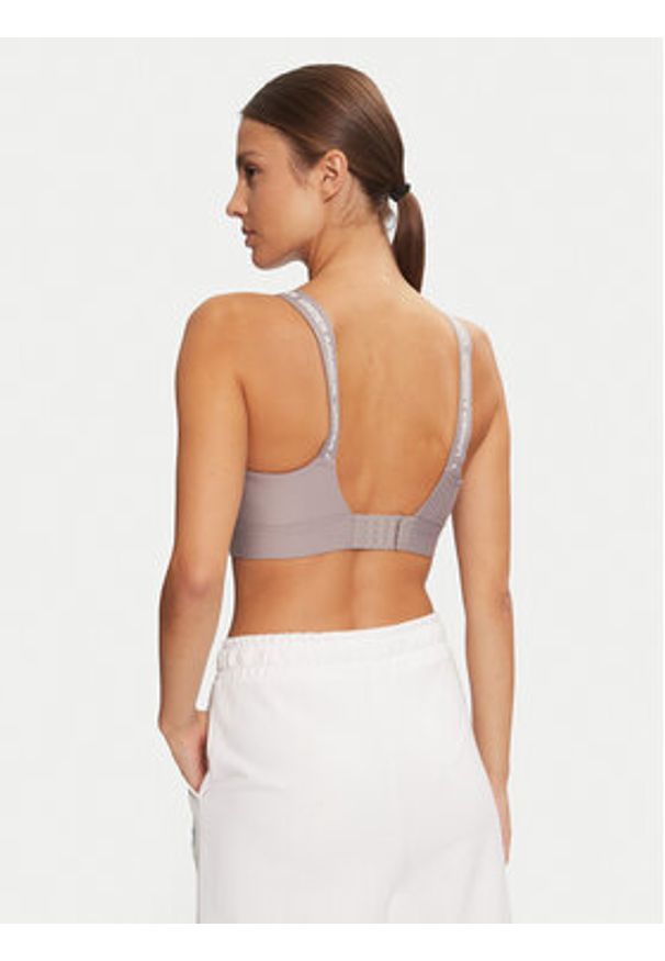 Under Armour Biustonosz sportowy Ua Infinity High Bra 1384112 Szary. Kolor: szary. Materiał: syntetyk