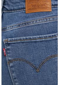 Levi's® - Levi's Jeansy 721 damskie high waist. Okazja: na spotkanie biznesowe. Stan: podwyższony. Kolor: niebieski. Styl: biznesowy #3