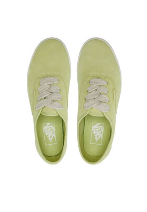 Vans Tenisówki Authentic Lowpro VN000D04DJR1 Zielony. Kolor: zielony. Materiał: materiał